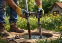 Когда нужна замена частей оборудований абиссинской скважины Ремонт абиссинской скважины